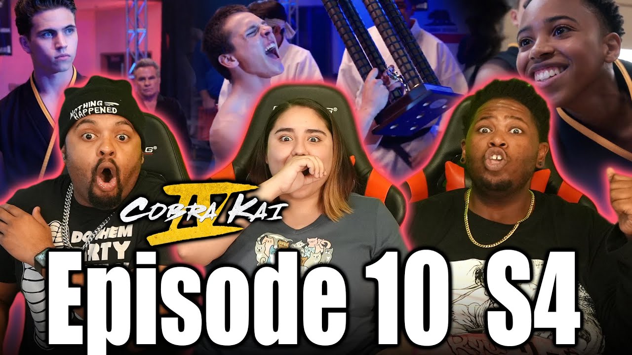 Unexpected FINALE! Cobra Kai Season 4 Episode 10 Reaction
