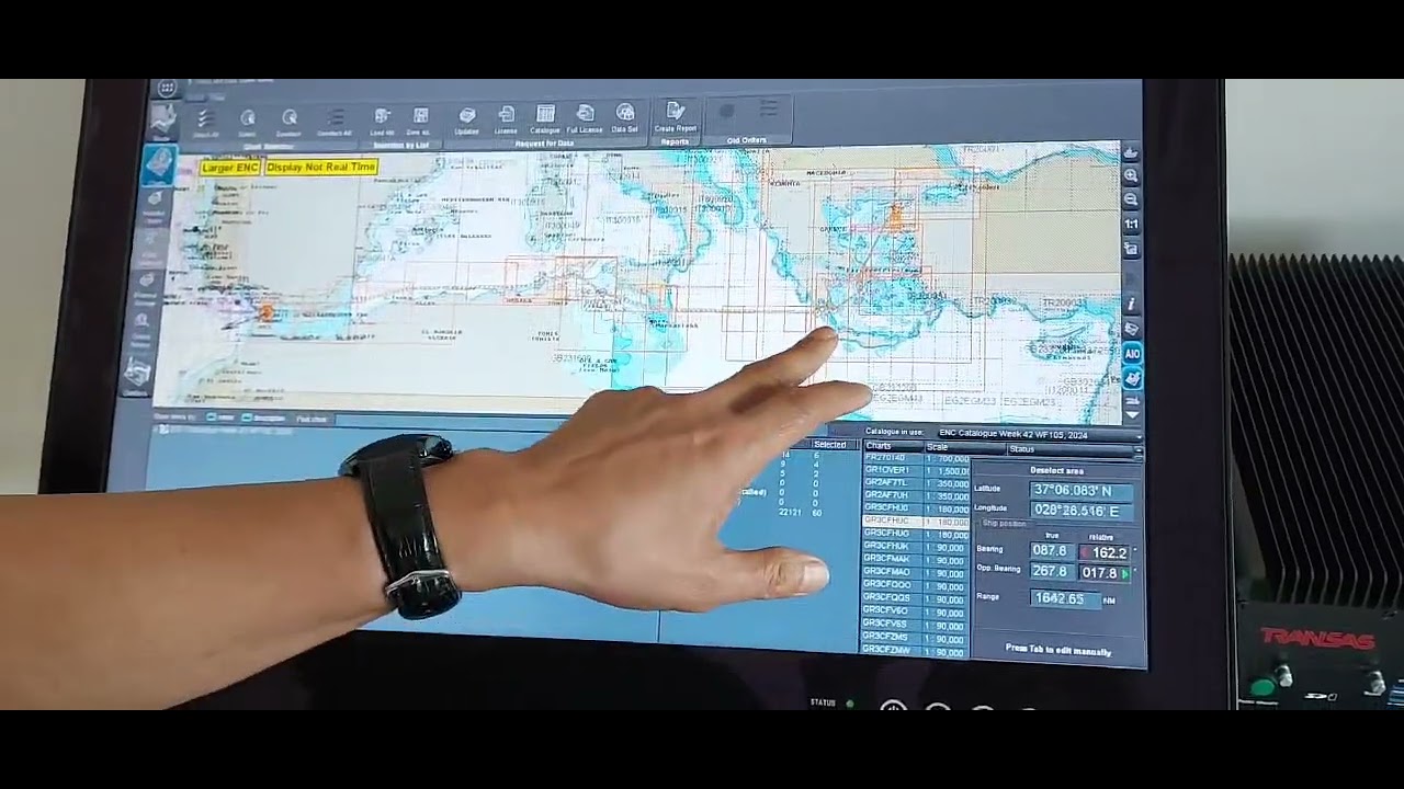 Ecdis Transas Navi Planner 4000 tutorial ordering chart licence