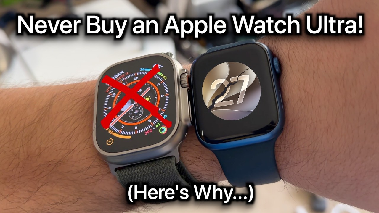 Никогда не покупайте Apple Watch Ultra! (Вот почему...)