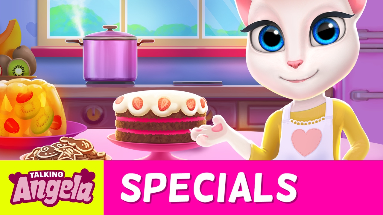 My Talking Angela - Time for Cake! (NEW App Update)