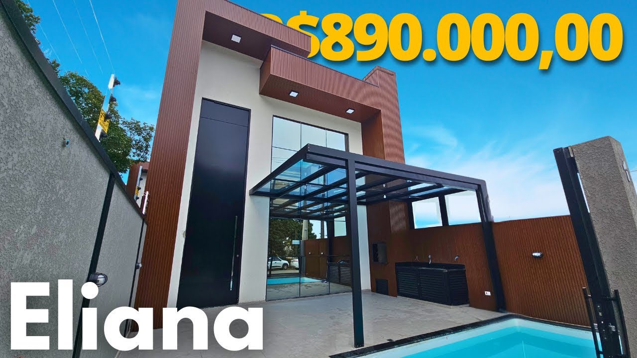 Imóvel em Guaratuba: NOVO! Porta de 6 METROS + Pisicina + 03 Dormitórios, Sendo 01 Suíte!