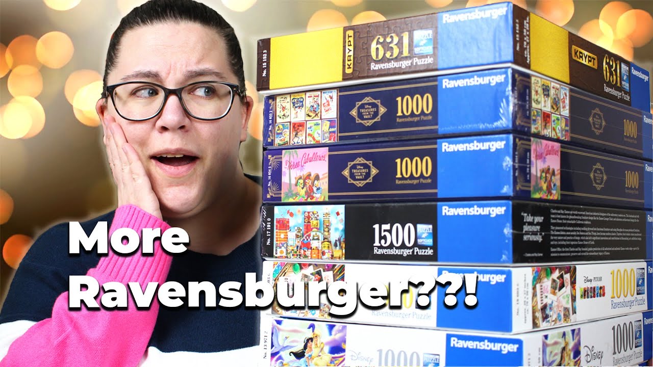 Jigsaw Puzzle Haul - April - More Ravensburger Puzzles!