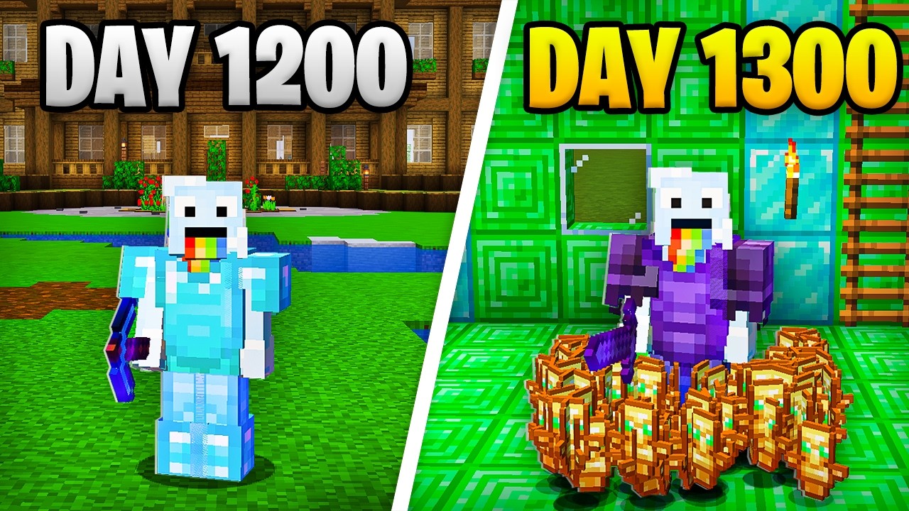 1300 Days In Minecraft Bedrock Hardcore