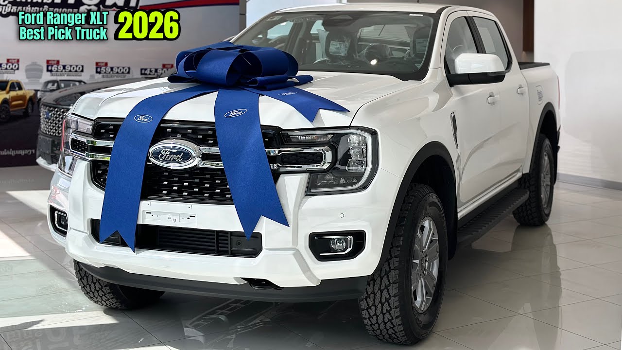 New 2026 Ford Ranger XLT - Best Pickup Truck Performance 