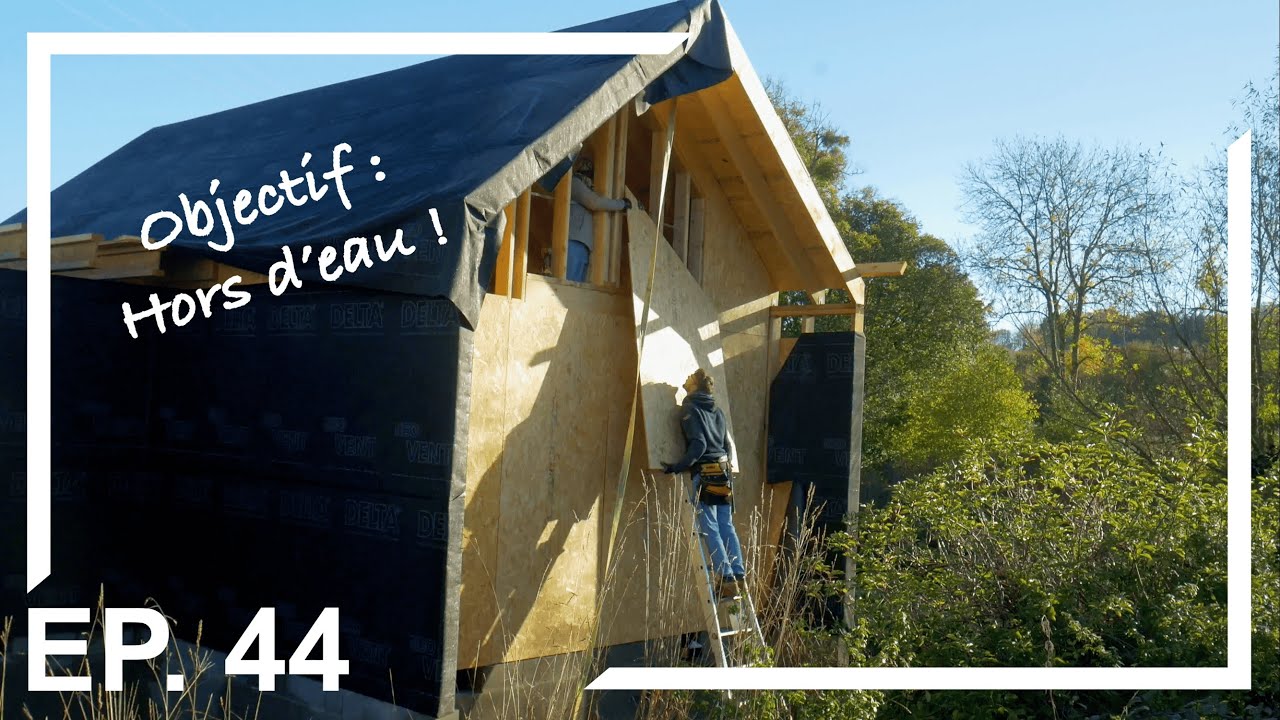 Строительная площадка набирает воду! Боремся со стихией, чтобы достроить крышу