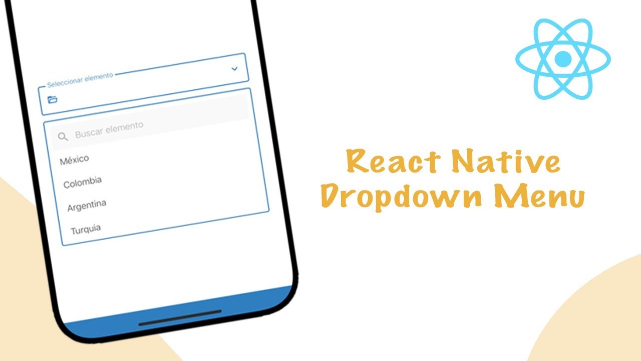 React Native Dropdown Animado