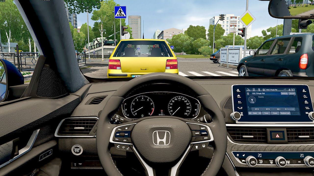 City Car Driving - Honda Accord Touring 2.0T | Realistic Driving