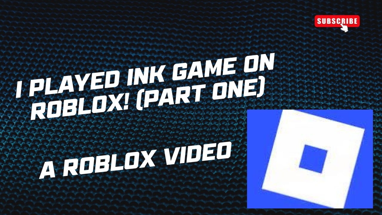 i Played Ink Game On Roblox! (Part One)