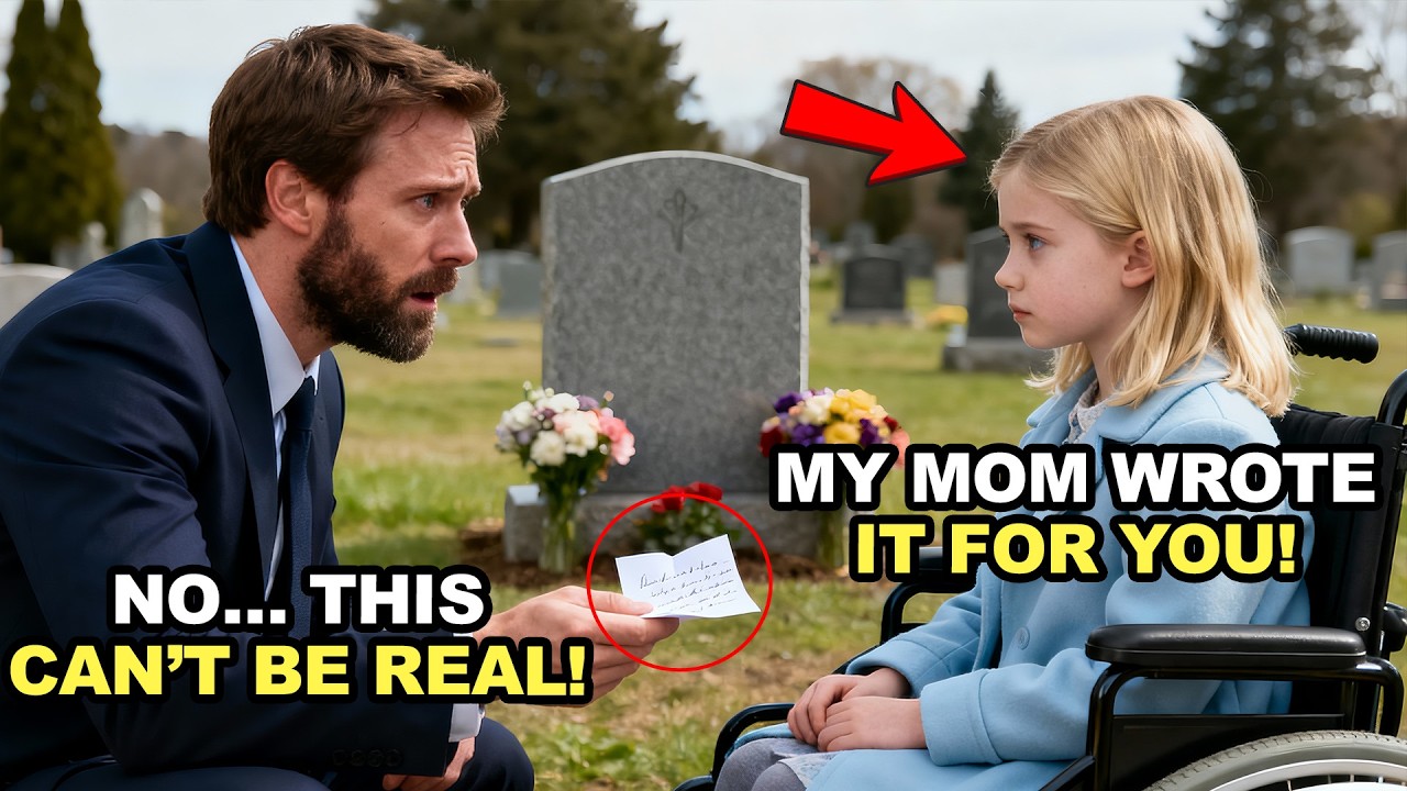 YOUNG BILLIONAIRE MEETS GIRL AT HIS EX-WIFE’S GRAVE — HER LETTER STUNS HIM