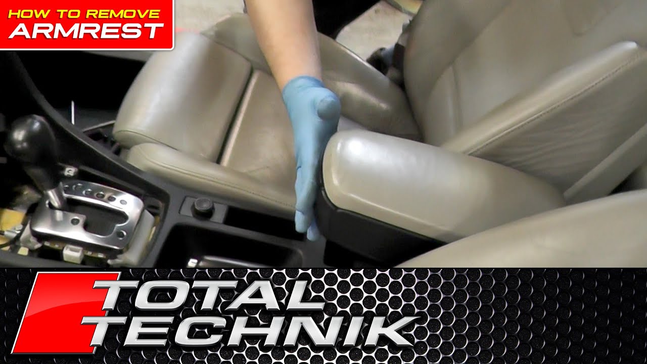Как снять подлокотник - Audi A4 S4 RS4 (B6 B7)