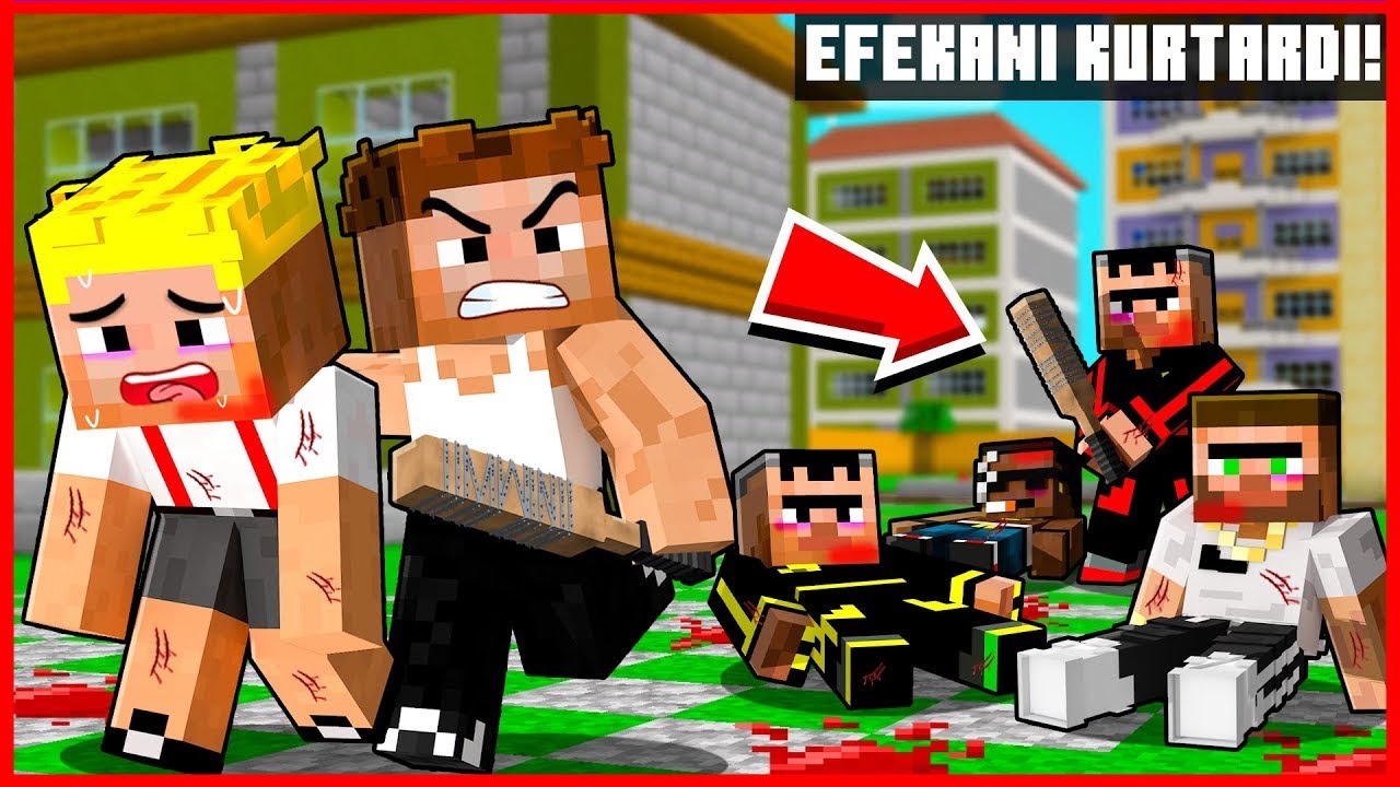 KEKOLAR EFEKANI FENA DÖVDÜ , ALİ İNTİKAM ALDI 😱 - Minecraft