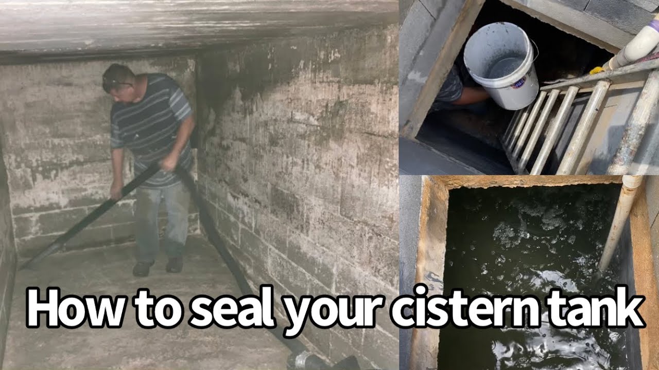 How to seal your cistern tank I.T. Creations