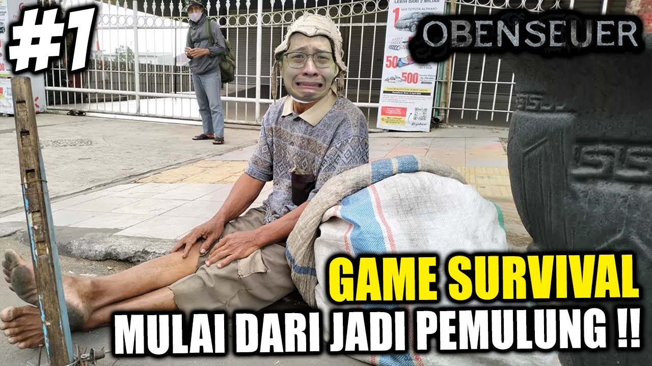 Game Survival Memulai Hidup Jadi Pemulung Demi Bertahan Hidup - Obenseuer - Part 1