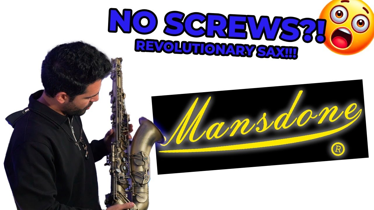 Introducing My New Mansdone MB-60 Saxophone – No Screws, Pure Innovation!