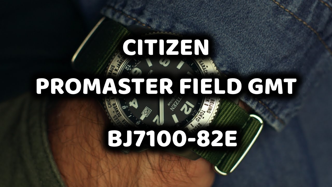 CITIZEN PROMASTER FIELD GMT