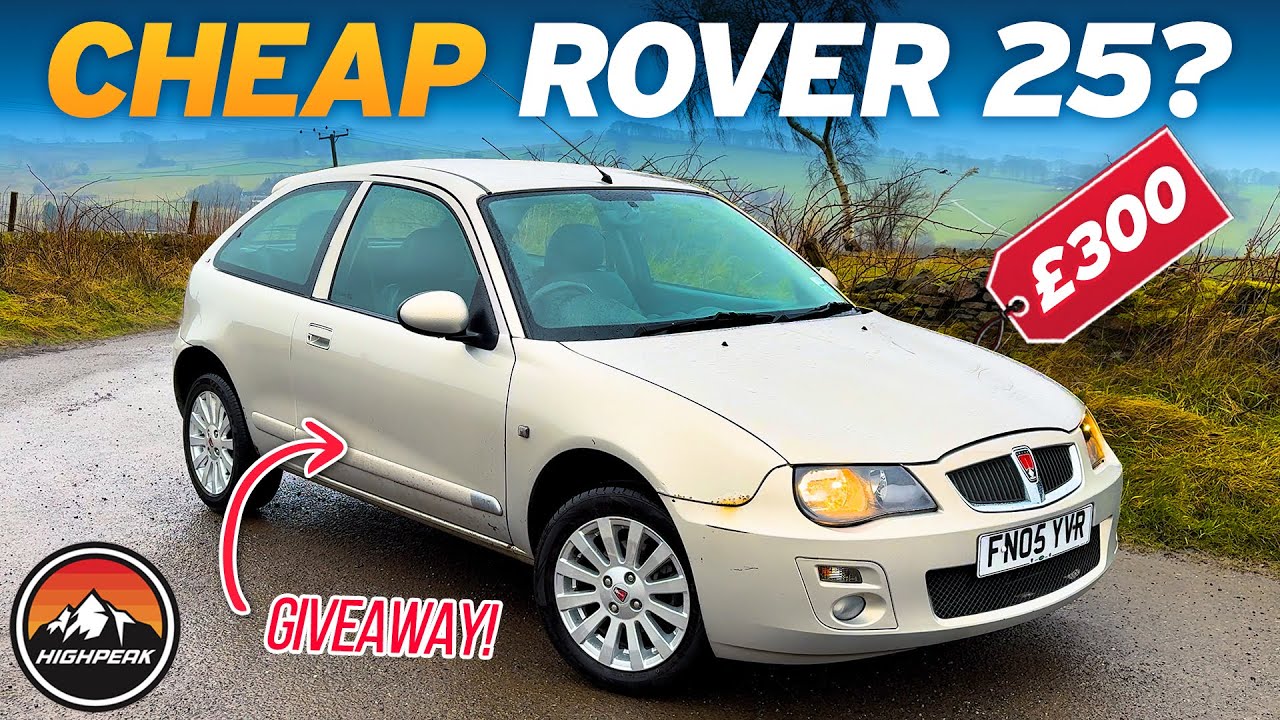 I BOUGHT A CHEAP ROVER 25 FOR £300 – AND I’M GIVING IT AWAY FOR FREE!