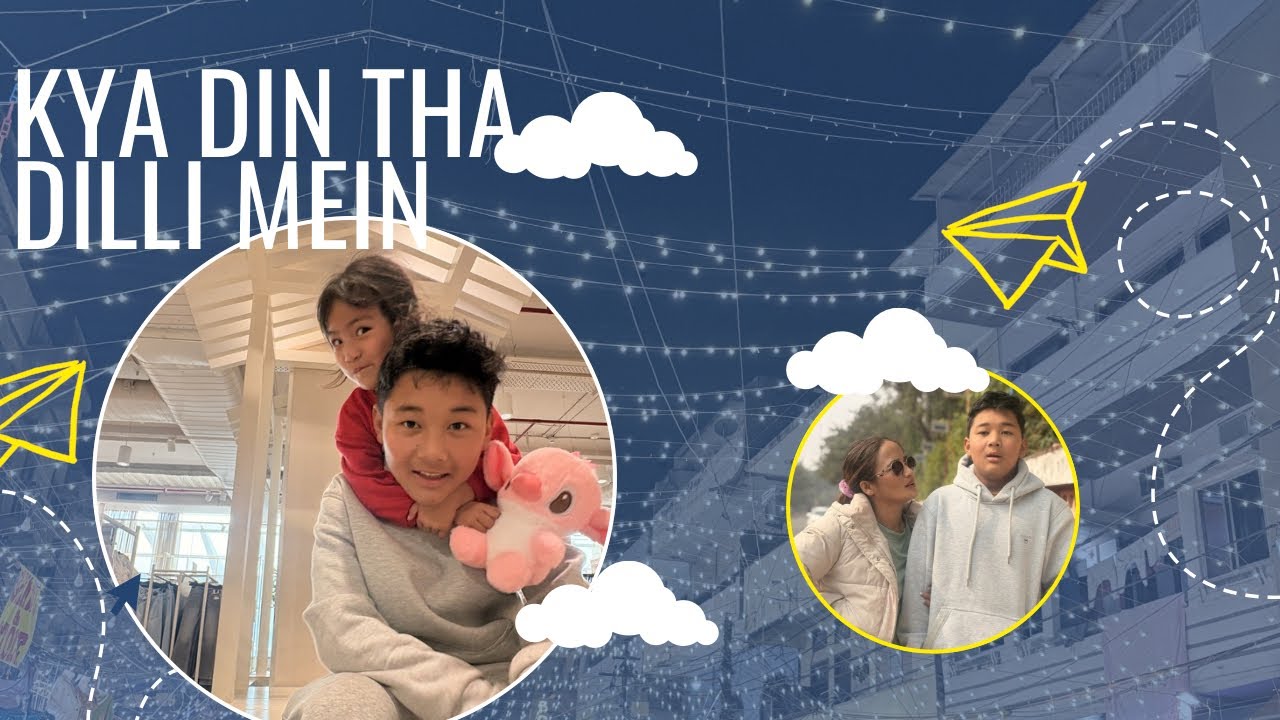 12 Feb2026 Delhi Mai Full On Masti 😍 | Family Fun Day Vlog#tibetanvlogger #delhi 