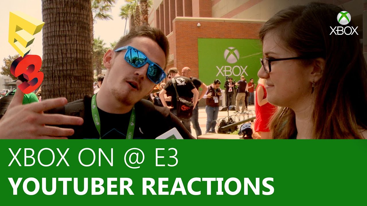 E3 2015 | YOUTUBERS REACT! Ali-A, Syndicate & more! | Xbox On