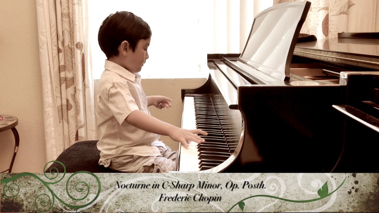 Chopin Nocturne in C Sharp Minor, Op. Posth. (Evan Le 6 years 1 month))