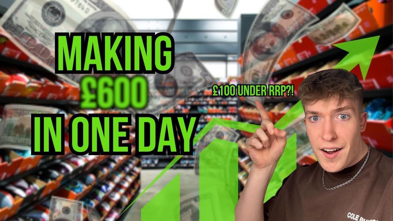 I WENT TO EVERY NIKE OUTLET IN LONDON AND MADE £1000!