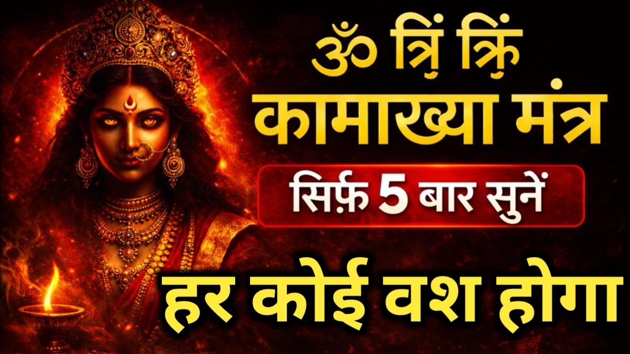 ॐ त्रिँ त्रिँ 𝐊𝐚𝐦𝐚𝐤𝐡𝐲𝐚 𝐕𝐚𝐬𝐡𝐢𝐤𝐚𝐫𝐚𝐧 𝐒𝐢𝐝𝐝𝐡𝐢: सिर्फ 𝟓 बार में हर कोई होगा वश में 🔥 𝐊𝐚𝐦𝐚𝐤𝐡𝐲𝐚 𝐌𝐚𝐧𝐭𝐫𝐚