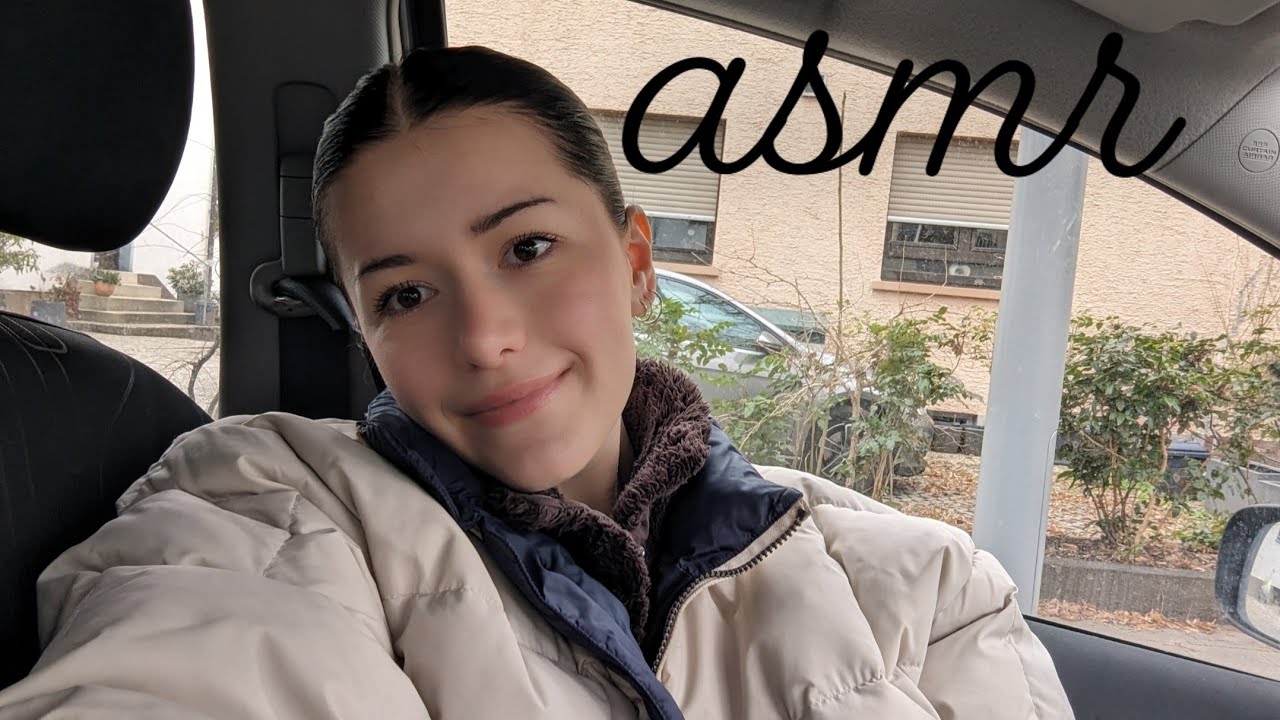 ASMR 💜 // drive to work with me // car sounds