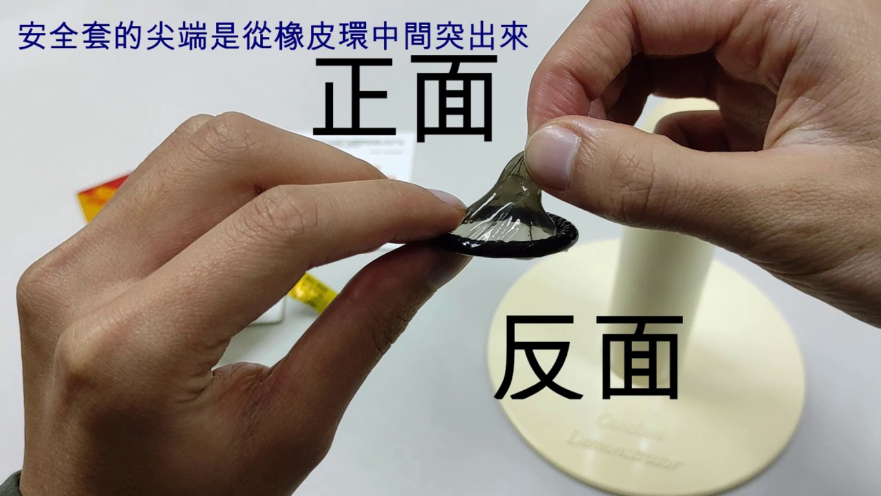 如何正確使用安全套