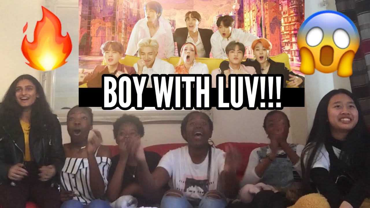 BTS (방탄소년단) '작은 것들을 위한 시 (Boy With Luv) feat. Halsey' Official (MV) REACTION
