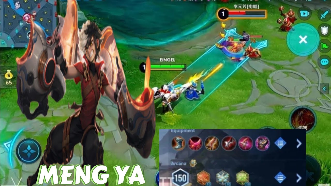 Honor of Kings Meng Ya Build _Meng Ya Top 1 Global Build.