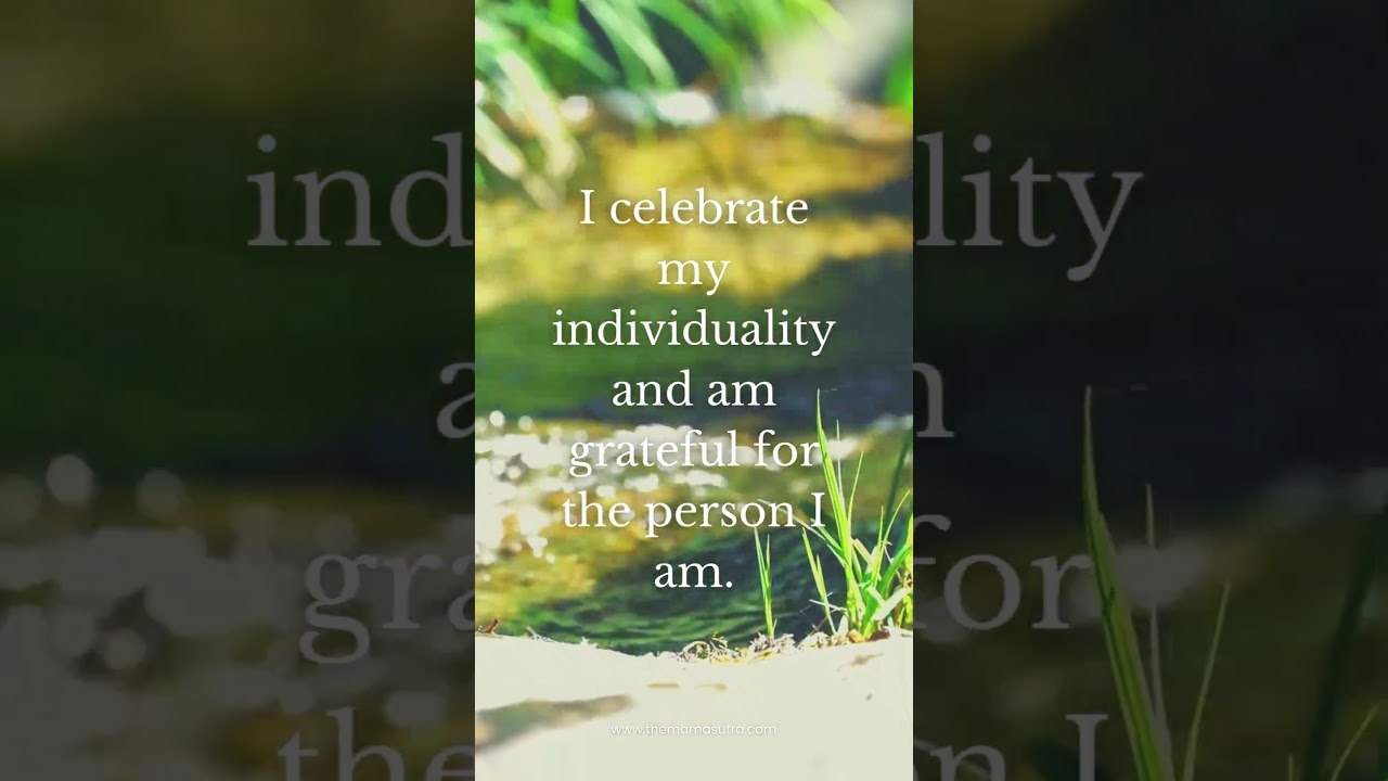 Grateful Individuality: The Unique Me I Cherish 🎉