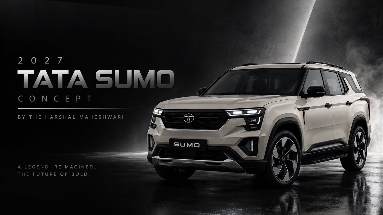 2027 Tata Sumo | Tata&rsquo;s Set to Compete Innova | Concept Design by The Harshal Maheshwari 