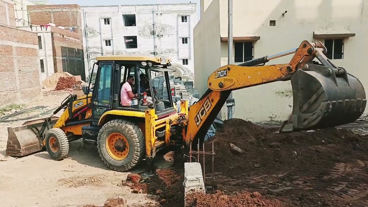 Jcb tractor trolley loading (Mahindra Di 275) Mahindra Di 265 &JCB 3DX tractor JCB &jcb
