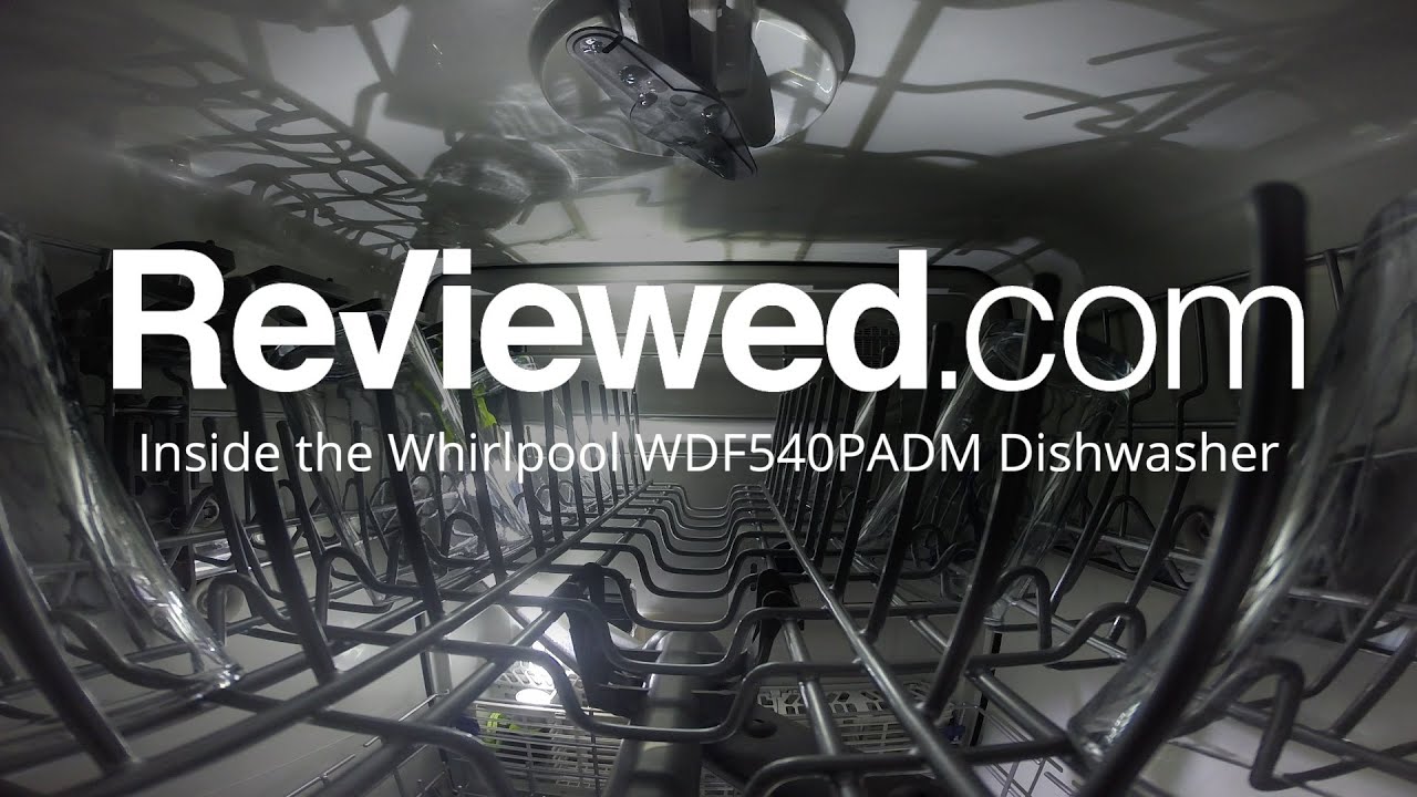 Inside the Whirlpool WDF540PADM Dishwasher