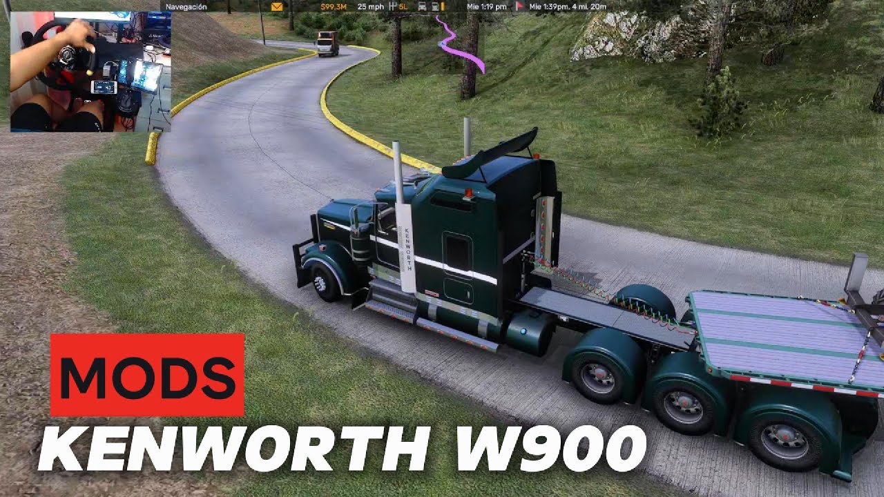 Mod Kenworth #mexico  #americantrucksimulator  #gameplay