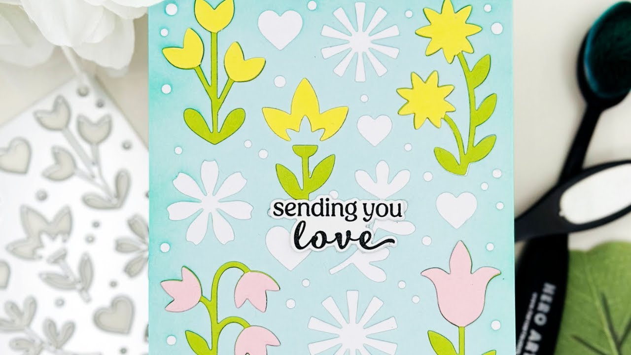Hero Arts Flower and Hearts Cover Plate