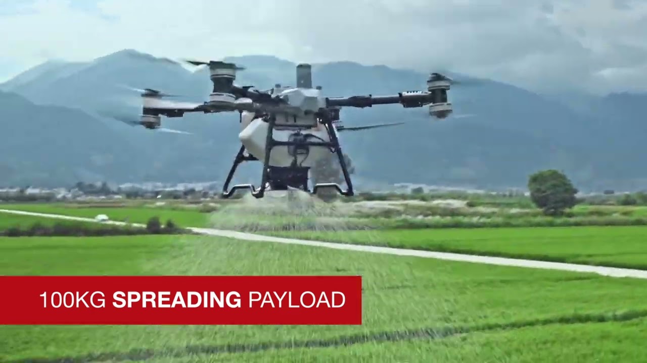 DJI AGRAS T100  #agriculturaldrones