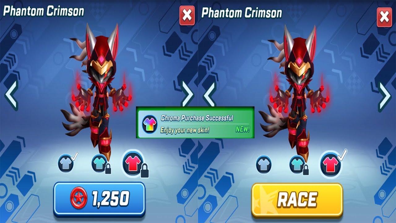 Sonic Forces — Разблокировано обновление Chroma для нового скина Phantom Crimson — Игровой процес...