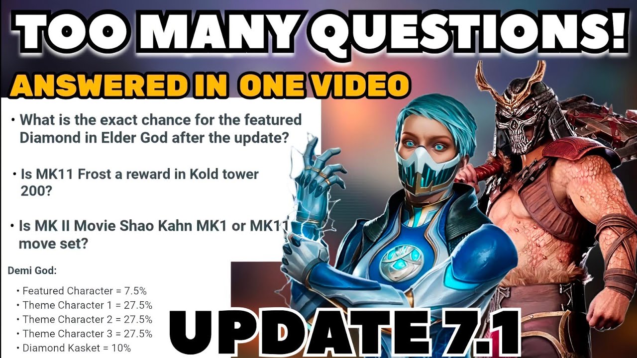 All Your Queries Regarding Update 7.1 Will Be Answered Here! - Mk Mobile 