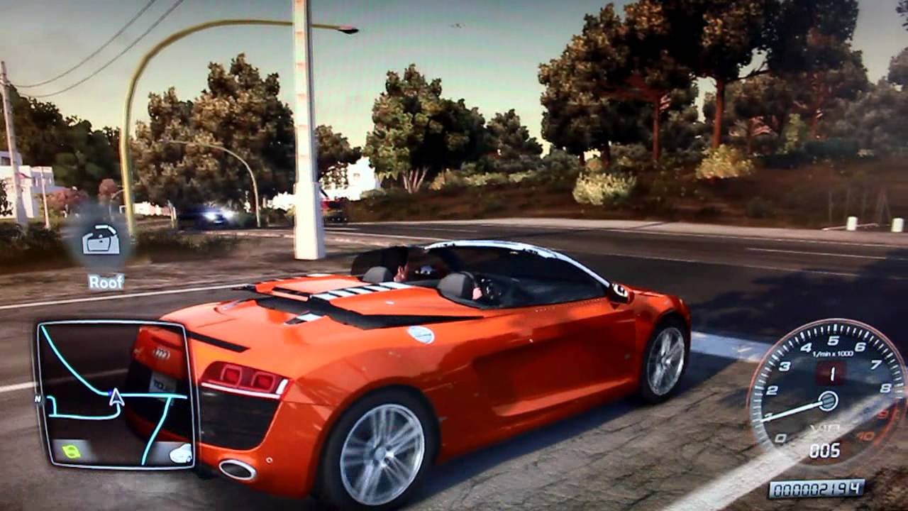 Test Drive Unlimited 2 (PS3): Audi R8 V10 Spyder Cruising [720p]