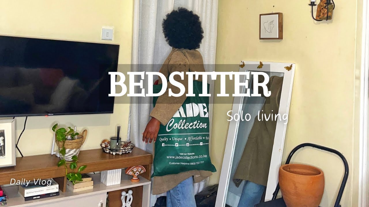 A Day Off Alone at Home  | My Side Hussle | Solo Living in Nairobi🇰🇪🧺 Daily VLOG
