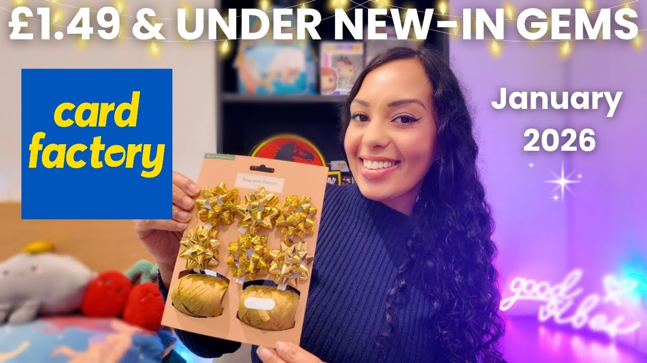 НОВИНКИ В CARD FACTORY ✨ Покупки со мной + Обзор покупок 🛒 Новые находки до 1,49 фунта стерлингов...