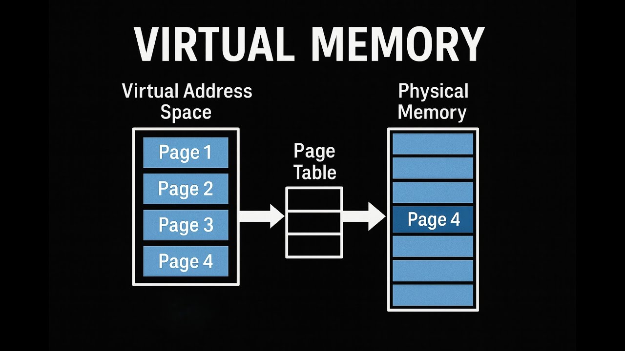 Virtual Memory and Paging Simply Explained in 8 Minutes