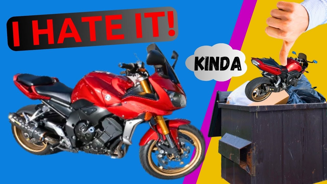 Почему я ненавижу свой Yamaha FZ1 второго поколения (2006-2015): 3 вещи, которые мне не нравятся....