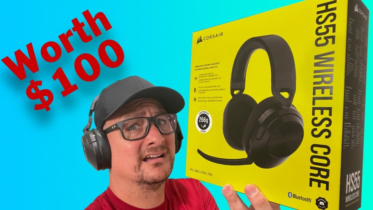 Corsair HS55 Wireless Core Gaming Headset Review