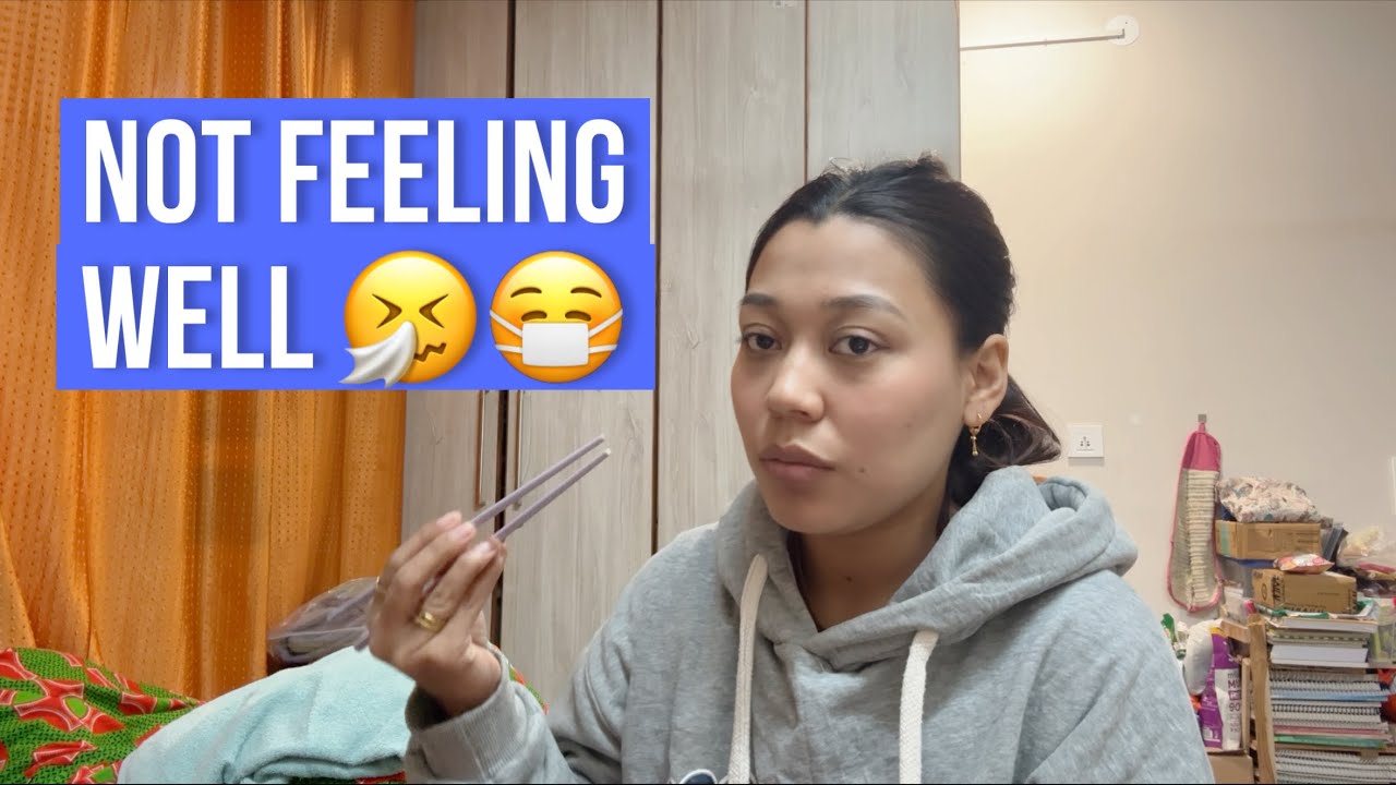 Плохо себя чувствую | Неспешный и честный ежедневный видеоблог 🤧😷