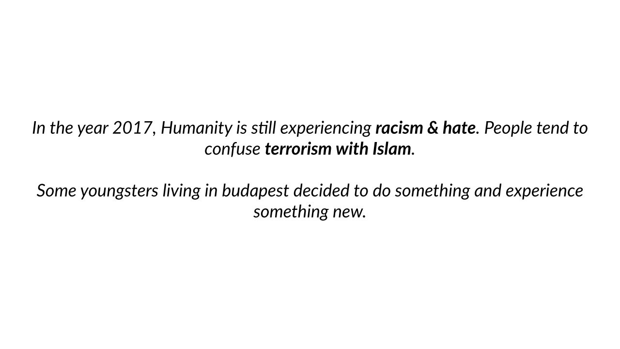 Experience one day of Ramadan - AIESEC in Hungary