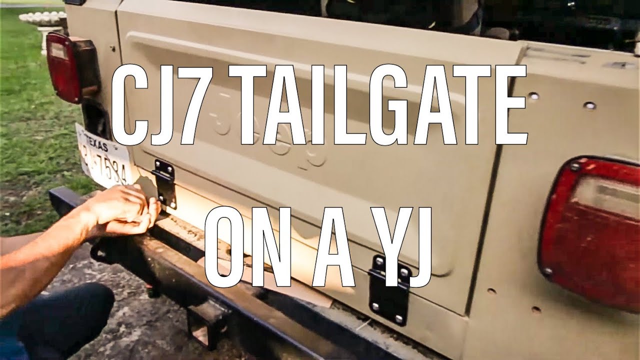 How to install Swag Offroad CJ7 tailgate conversion kit