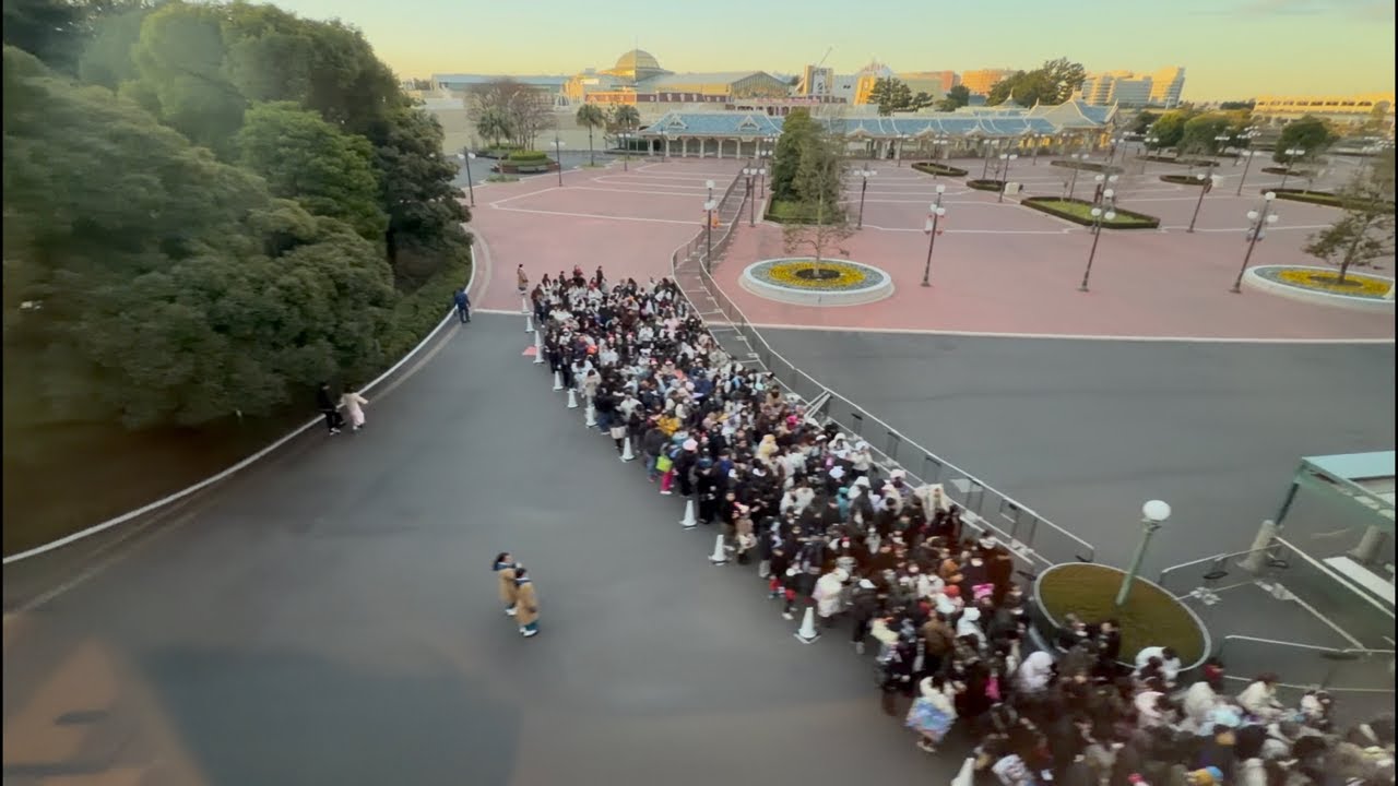 【速報】ガラガラで大当たり‼️ディズニーリゾート最新混雑状況