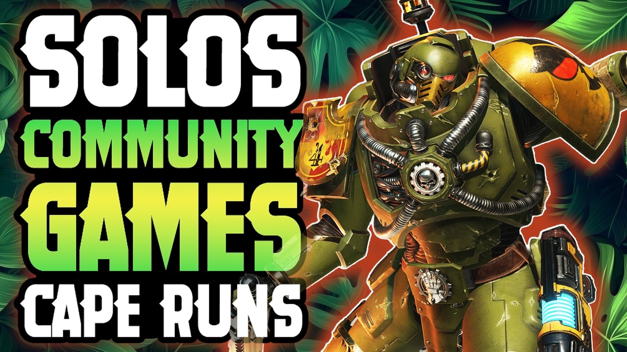 DROPS☠️Hazemind MARATHON☠️Solos/Community Games/Cape Farms! !builds - Space Marine 2