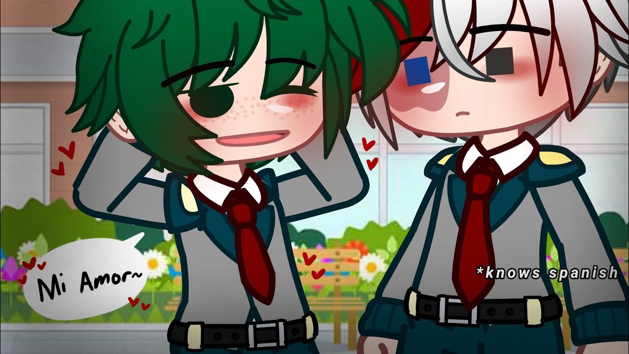 'Midoriya just speaking Spanish to flirt with Todoroki but--😳🤭✨💅' || Tddk/DkTd💕 || mha/bnha ||